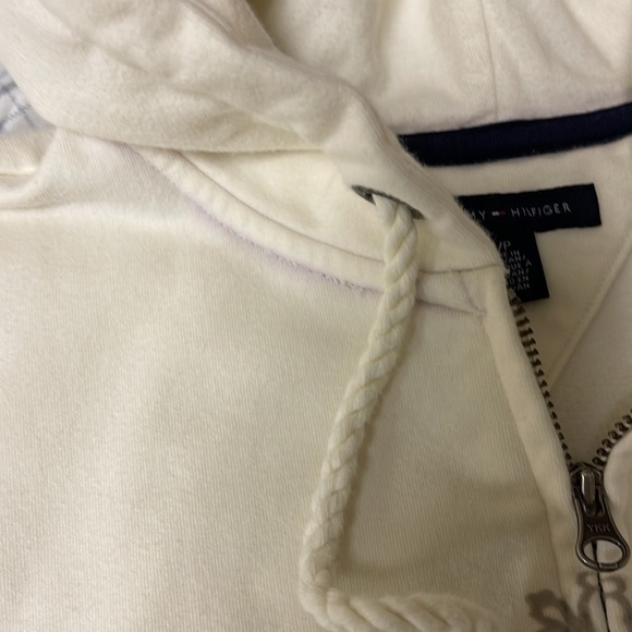 TOMMY Hillfigure zip up hoodie size S/P - Picture 8 of 9